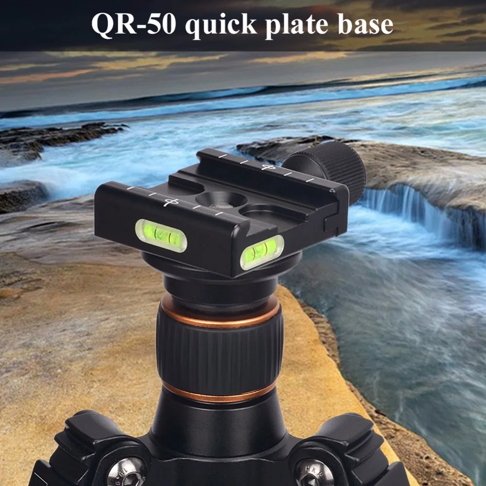 

QR-50S Metal Clamp for Quick Release Plate for Arca-Swiss Tripod Ball Head Camera Quick Release Plate Accessories High Quality