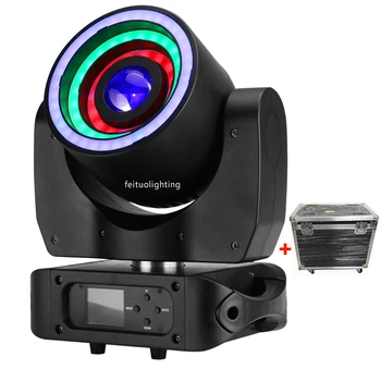 

2pcs+Flycase 40w Super Beam Led Moving Head Lyre Led Beam RGBW 4in1 DMX Stage Light Powercon In / Out Led Beam Moving Head Light