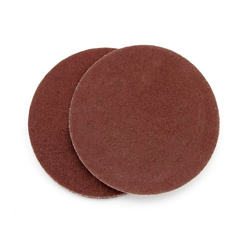 

5 inch flocking sand paper 125MM self adhesive sheet pneumatic grinding machine dedicated back velvet disc sandpaper
