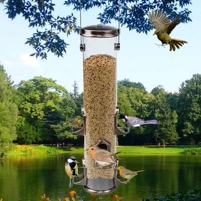 

European style wild bird feeder Outdoor bird feeders food container