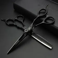 Sharonds 5,5 дюймов японские ножницы для волос набор высокого качества professional Парикмахерские ножницы инструменты из нержавеющей стали ножницы