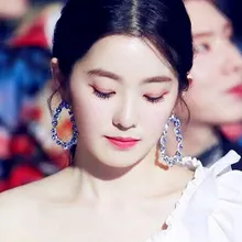 Серьги-гвоздики в богемном стиле со стеклянными кристаллами в форме капли воды для женщин, модные ювелирные изделия, женские массивные серьги, аксессуары