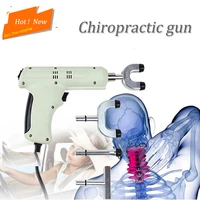 Spine Chiropractic 4 Heads chiropractic adjusting instrument /Electric Correction Gun Activator Massager/Impulse adjuster 1