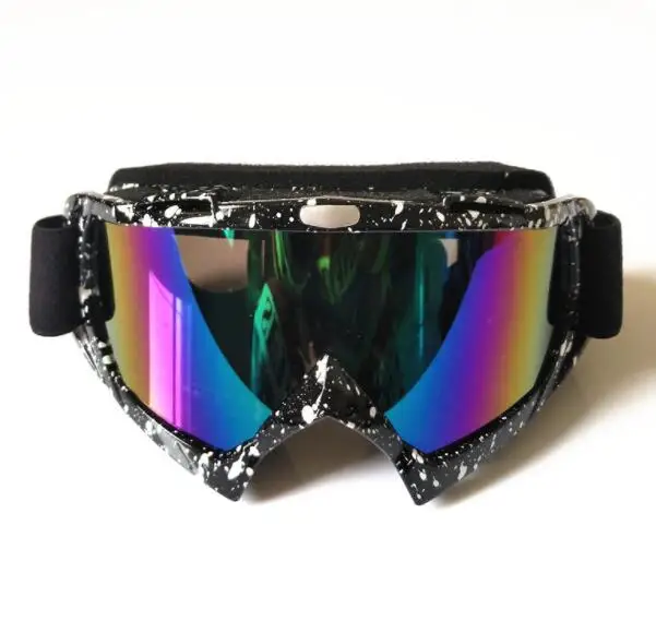 Защитные очки для мотокросса защитные очки для катания на сноуборде Для мужчин Открытый Gafas Casco Moto ветрозащитный для шлем гоночных лыж мотоцикла Goggle - Цвет: 18