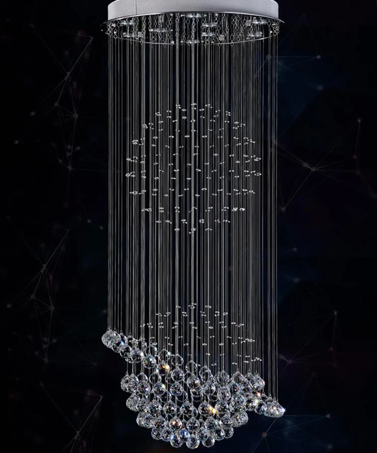 Cheap jmmxiuz 2018 HOT selling New Modern K9 LED Crystal Chandelier Crystal Lamp 100% Guarantee 11