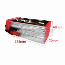 Распылительная сушилка 16000 мА/ч, 22,2 V 25C 6 S Класс A литий-полимерный Батарея для дистанционно управляемого мультикоптера октокоптера S800 S1000 RC самолет Drone