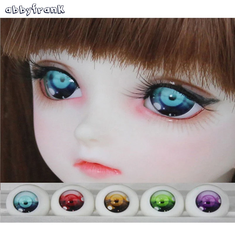 Abbyfrank BJD Eyes Acrylic Toy Eyes for Dolls For Doll Accessories 1
