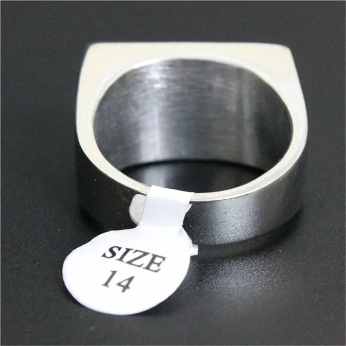 1 pc Fashion Jewelry Motorcycles Biker MC Ring 316L Stainless Steel Men Boys Cool Man Biker Ring 3