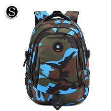 Senkey Style Women Backpack Waterproof Camouflage 2017 Famous Brands Student School Bags For Teenagers Designer Backpack Men