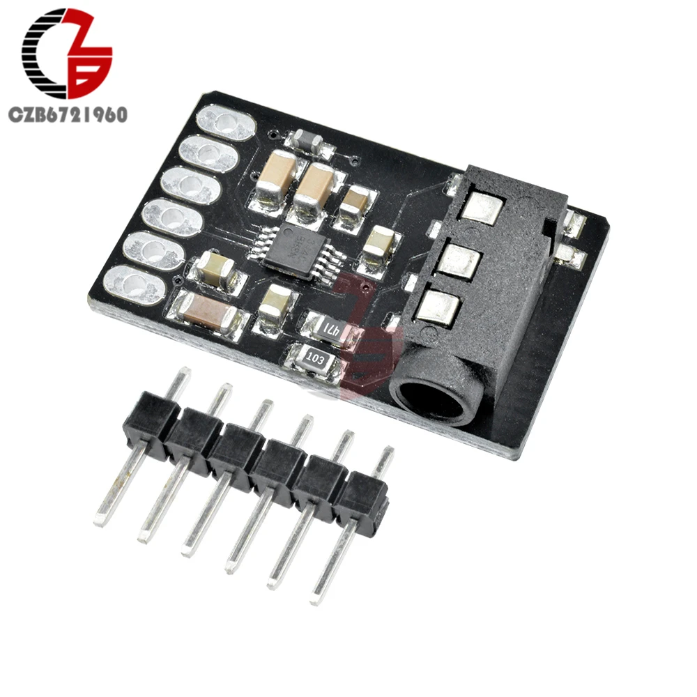 CS4344 D/A Digital to Analog Stereo Audio Converter Module with Linear