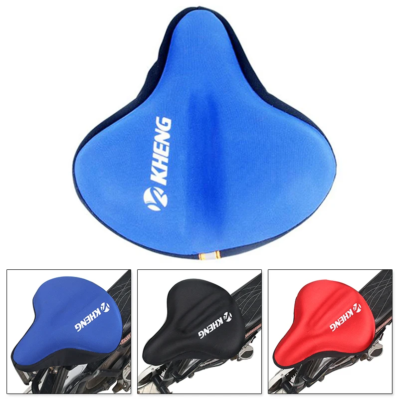 

Bike Bicycle Saddle Seat Cover Cycle Comfort Pad Soft Cushion Sponge Thickening