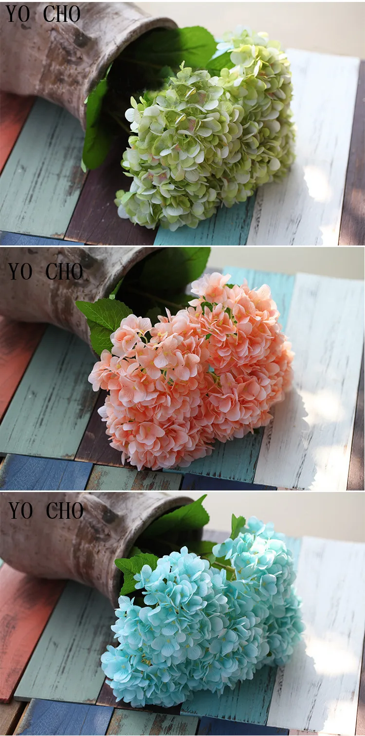 1 Bouquet 5 Head Wedding Artificial Peony Hydrangea Flower Home Wedding Party Birthday New Year Valentines day Floral Decor