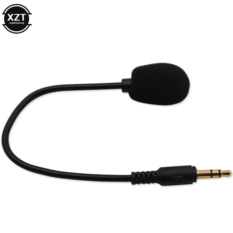 

Portable 3.5mm Wired Mic Gaming Headset HD Voice Stereo Microphone 2/3/4 Pole Mono for Mobile Phone Recorder Sound Amplification
