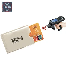 Anti Rfid font b Wallet b font Blocking Reader Lock Bank Card Holder Id Bank Card