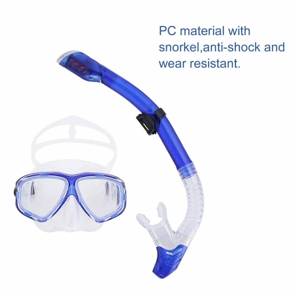 Дайвинг маска с очками полный сухой силиконовые Трубка Набор для мужчин женщин Дайвинг одежда заплыва водные виды спорта оснастить