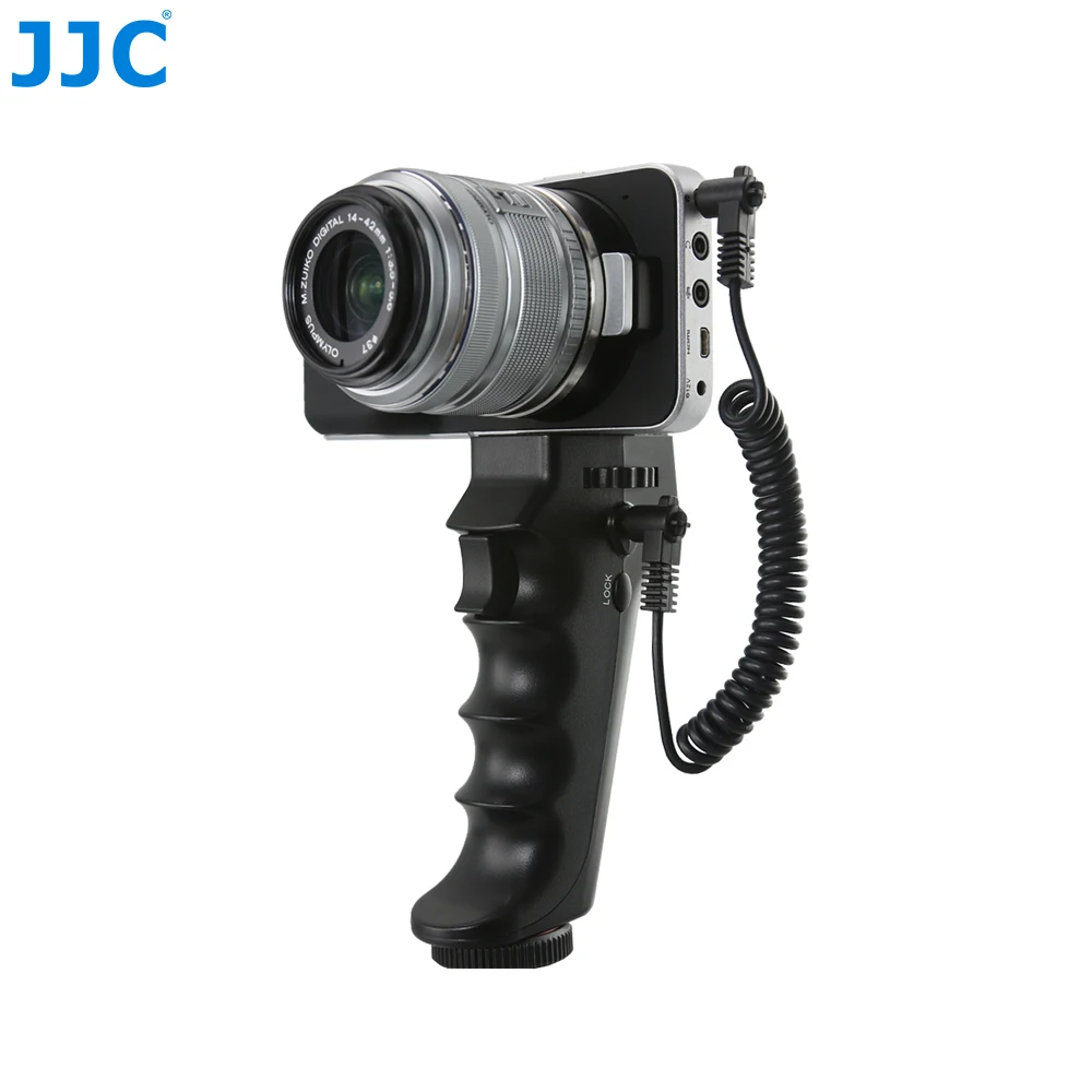 Jjc HR-d mano armada mango con disparador para Panasonic dmw-rsl1 pistolas mango