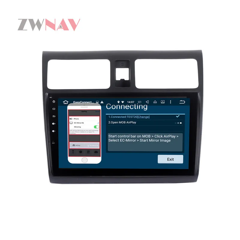 Clearance 10.1 Inch Android 8.0 4GB+32GB Car GPS Head Unit for SUZUKI SWIFT 2004-2010 for suzuki swift radio android px5 DVD Player 17