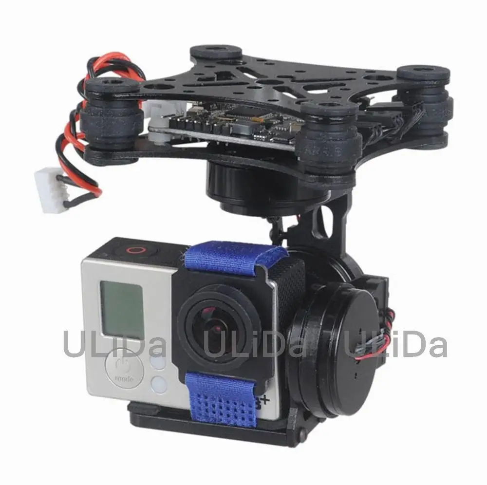 

3-Axis Brushless Gimbal Camera Mount & 32bit Storm32 Controller Gopro 3 4 FPV