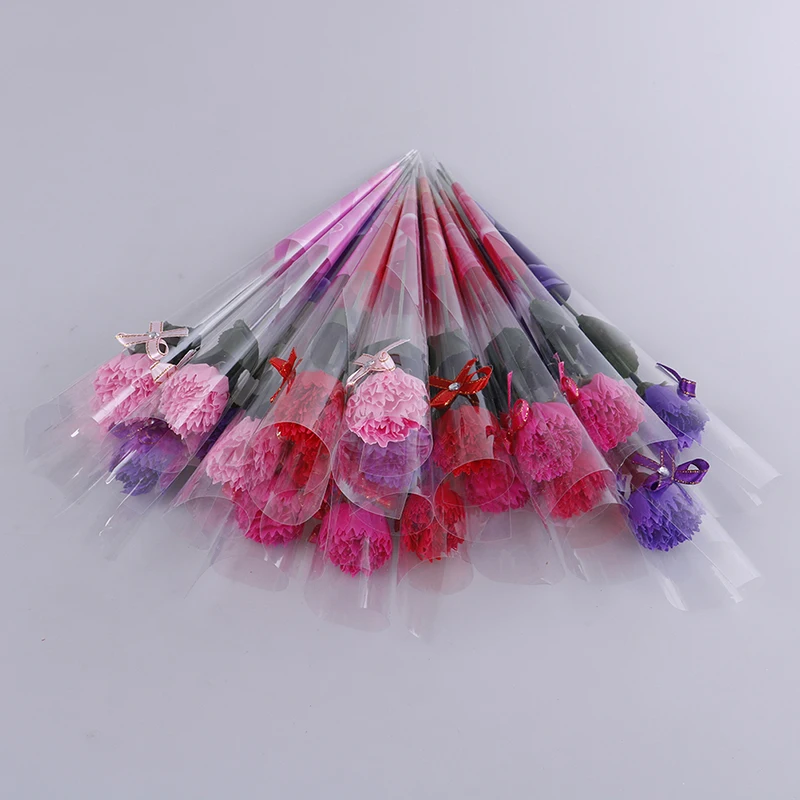 

5pcs/Set Teacher's Day Gif Scented Bath Soap Rose Soap Flower Petal with Gift Box For Wedding Valentines Day Mothers Day