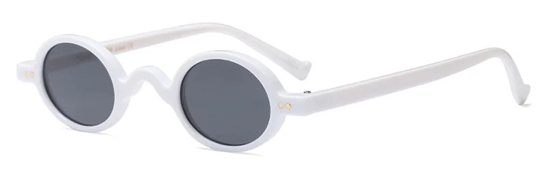SHAUNA классические украшения ногтей женские маленькие овальные солнцезащитные очки ретро мужские леопардовая оправа прозрачные синие линзы очки UV400 - Цвет линз: White Black