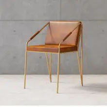 Конференц-стул современный минималистичный черный золотой офисный стул для дома офиса