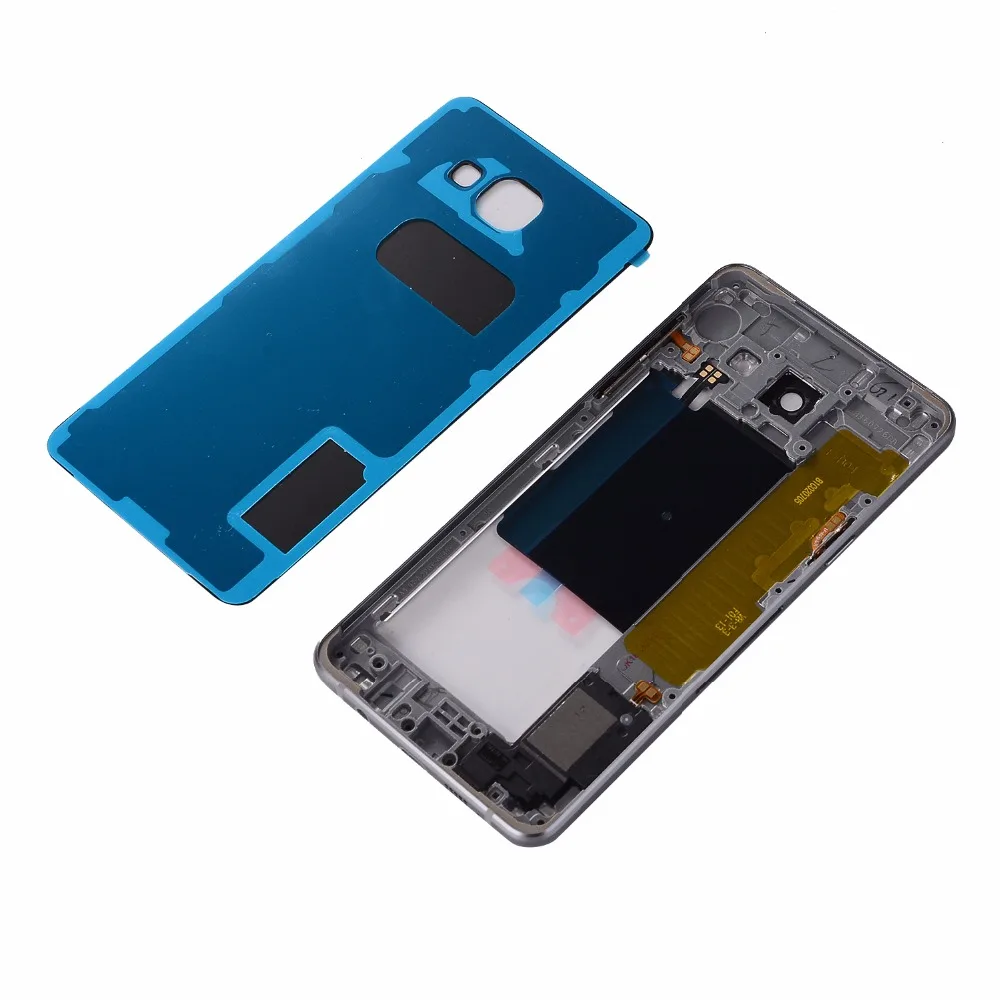 Для Samsung A5 2016 A510 A510F полностью корпус металлическая средняя рамка Задняя