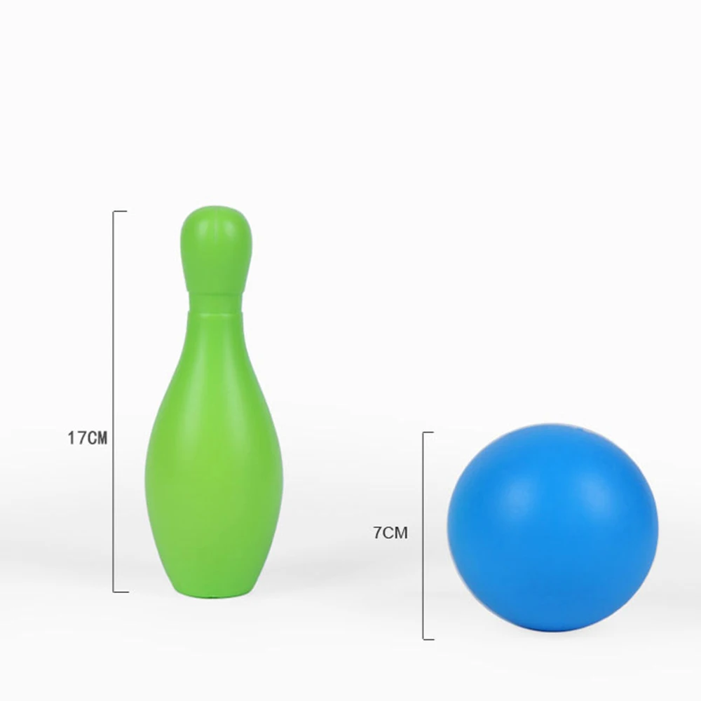 MrY جديد الاطفال البلاستيك البولينج مجموعة البسيطة التفاعل الترفيه الألعاب التعليمية مع الكرة و دبابيس