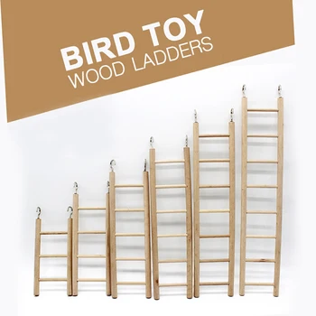 

idYllife Brids Toy Bird Cage Ladders Parrot Toys in Bird House Accessories for Budgie Agapornis Aves Supplies
