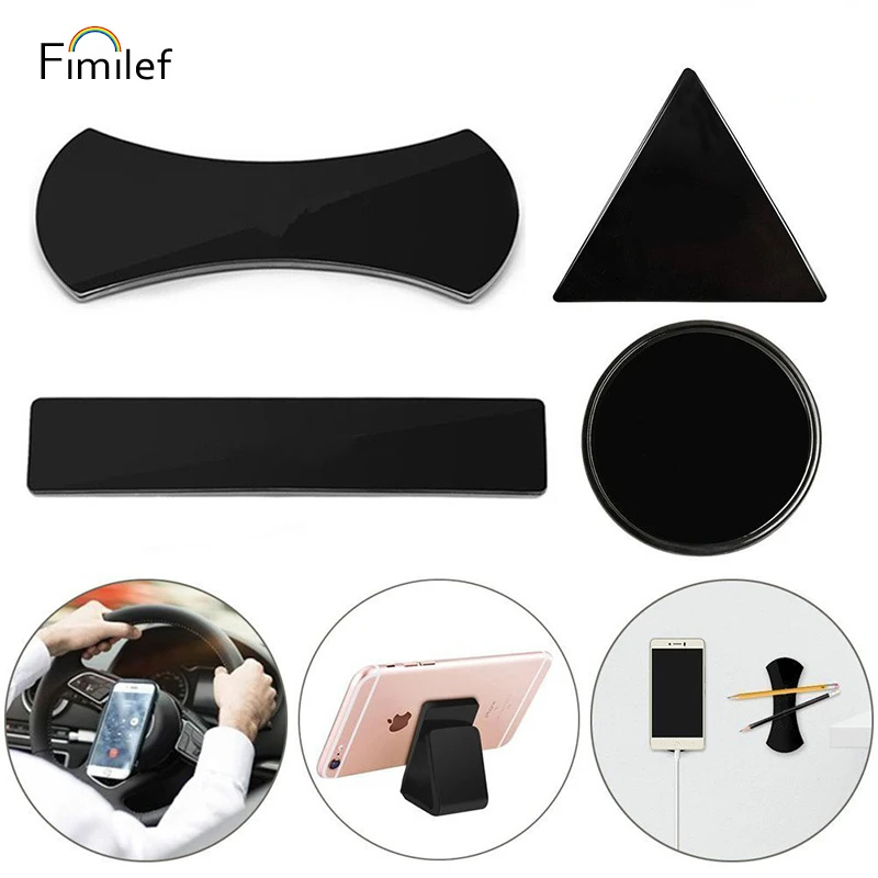 

Fimilef Sticky Gel Pad Car Holder For Mobile Phone & Tablets Portable Strong Stand Stick Glue Sticker Anti Slip Mat Washable