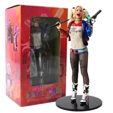 Отряд Самоубийц Харли Квинн фигурка игрушка Харли Квинн с молотком и пистолетом Коллекционная модель куклы