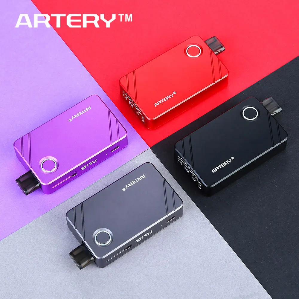 

Original Artery PAL II Pod Kit vs Pal 2 Pro Kit w/ 1000mAh Battery & 3ml/ 2ml Pod & Side Refilling Artery PAL 2 E cig Vape Kit