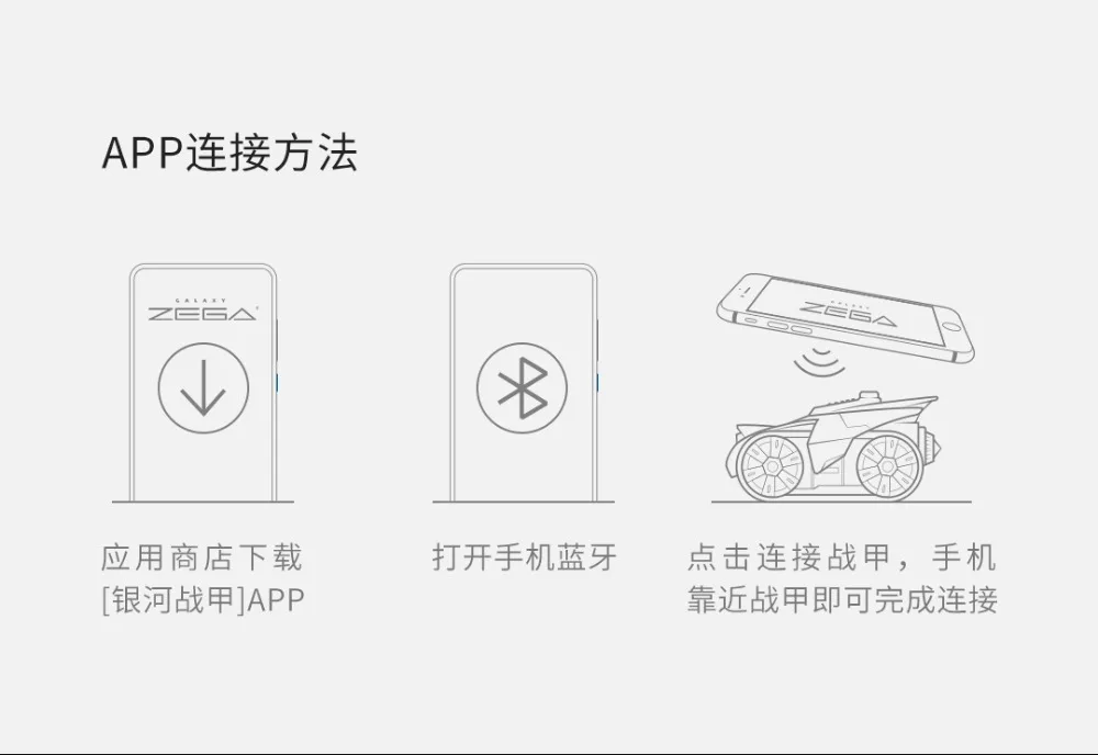 Умный боевой танк Xiaomi ZEGA, 2 шт., пульт дистанционного управления, работающий в автомобиле с приложением Mihome, умные игрушки для детей, подарок для детей на день рождения