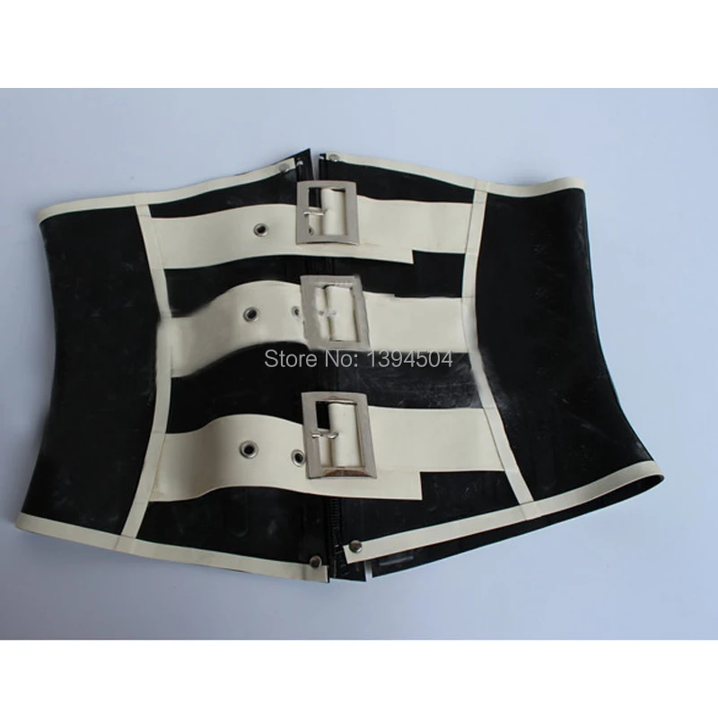New1.0mmLatexWomenCatsuitUniformfetishMaidCostumeblackandwhiteCorsetsBackLaceHotSaleSexyTops-AliExpress200000532