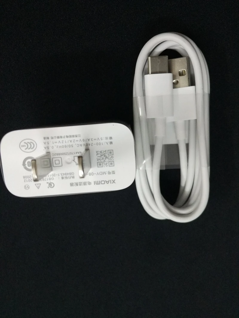 Оригинальное зарядное устройство XIAOMI 6 быстрая зарядка USB кабель для передачи