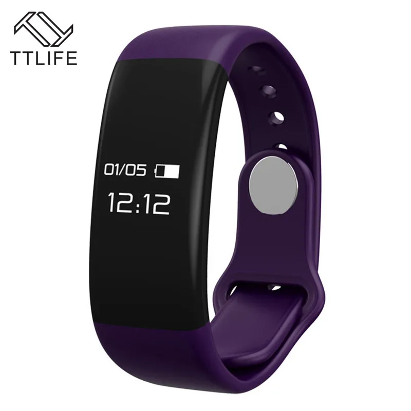 TTLIFE Smart Bracelet H30 Bluetooth Smartband Heart Rate Monitor Wristband Track