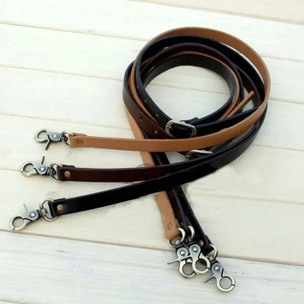 

D017 PU Style two-sided 3 Colors lengthen Sling Bag Belt,adjustable Handle 127~135CM DIY Bag accessories 2pcs/lot