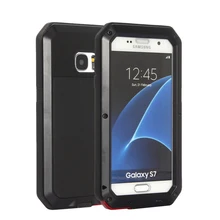 Водонепроницаемый противоударный грязеотталкивающий металлический алюминиевый чехол для samsung Galaxy S3 S4 S5 S6 S6 Edge S7 S7 Edge