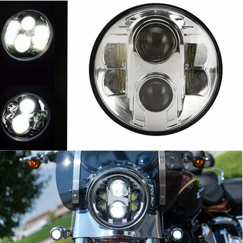 7'' motorcycle Projector Daymaker Led light Bulb headlight 7inch led headlight for Harley