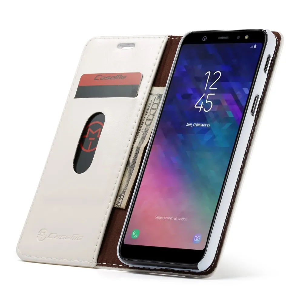 Для samsung A6 A9 A8 A7 чехол для samsung Galaxy A7 A730 магнит кожаный бумажник чехол-держатель для телефона