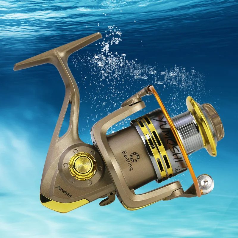 YUMOSHI спиннинговая катушка 5,5: 1 GS серия катушка PESCA море рок приманка рыболовные катушки baitcasing наживка для ловли карпа литые спиннинговые Катушки