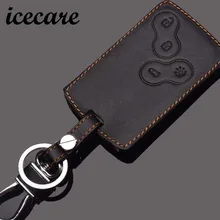 Icecare Llavero De Cuero Titular de La Clave Para Renault Koleos Laguna Sandero Scenic Megane Clio Para Plumero Renault Captur Titular de La Clave