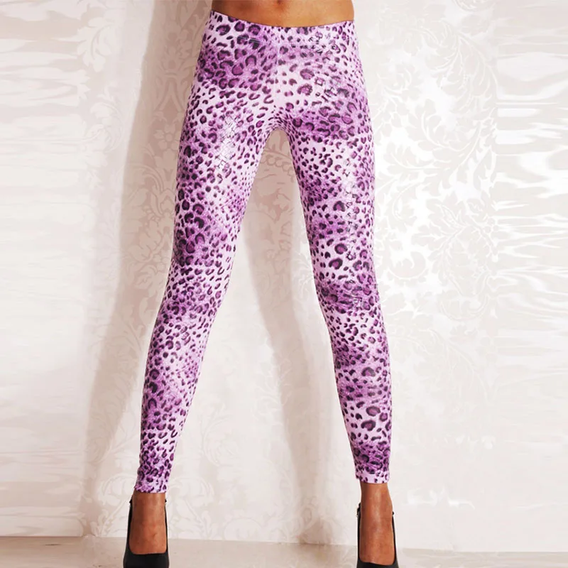 

Fashion Leopard Printing Leggings For Women Casual Fitness Legins High Waist Trousers Workout Clothes For Women