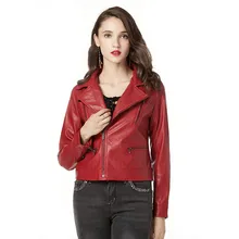 Chamsgend кожаная куртка женская на молнии Спортивная с отворотом с длинными рукавами пальто размера плюс простая Беговая тренировочная женская спортивная верхняя одежда