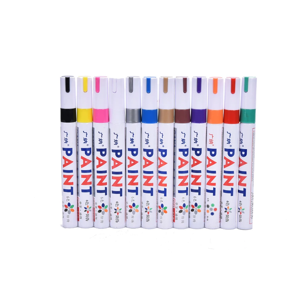 1PC permanent rubber paint markers waterproof oil based colored marker