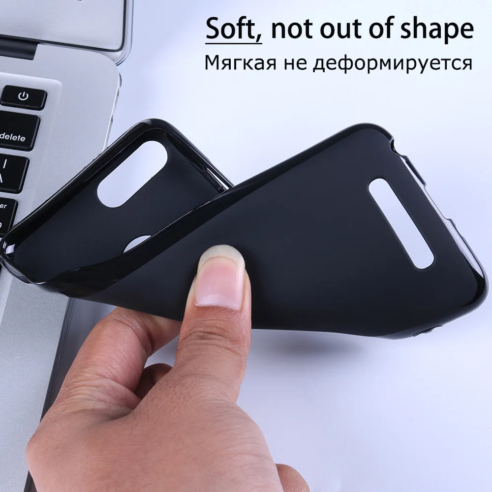 High-qualitySoft Clear Case for Lenovo K320T Pudding Anti Skid Silicone Transparent Phone Plain Protective Back Cover |