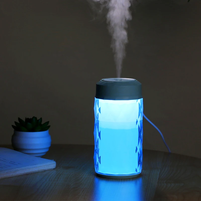 

250ML Multifunctional car humidifier air ultrasonic air humidifier usb aroma diffuser humificador home with colorful lights