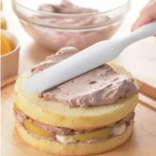 Силиконовые Тесто Шпатель торт крем смеситель долго обрабатываются модели выпечки Скребки Кухня Пособия по кулинарии инструмент 7 цветов можно выбрать sn1170