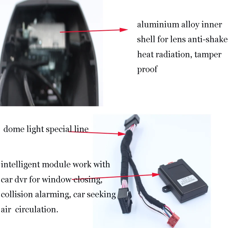 

Hidden Car DVR Wifi Cameras for BMW X3 F18 F07 F25 Novatek 96655 Video Recorder Android IOS APP Full HD 1080P Loop Recording
