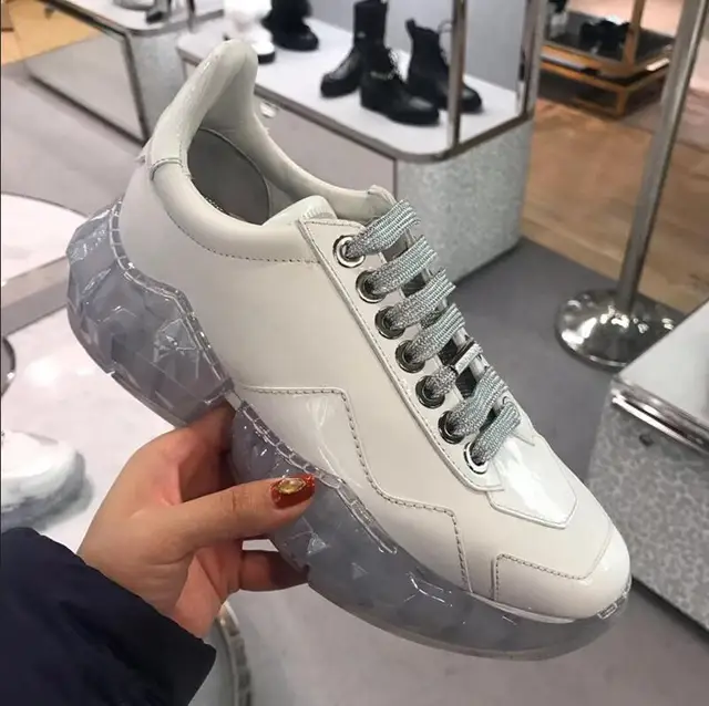 Crystal Platform Sneakers 2019 Newest Fashion Tennis Crystal Platform Sneakers 2019 Newest Fashion Tennis