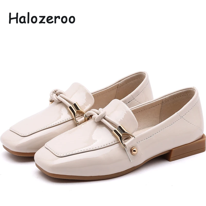 

New Spring Baby Girls Black Shoes Children Fashion Heels Kids Brand Pu Leather Soft Loafer Princess Shoes Sweet Moccasin 2019